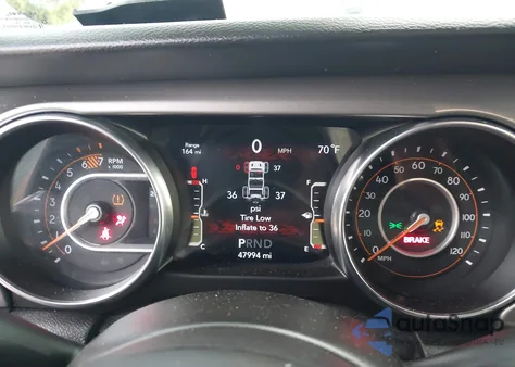 2021 Jeep Wrangler Unlimited Sport S 4X4 из США, поврежденный, VIN 1C4HJXDN3MW812619